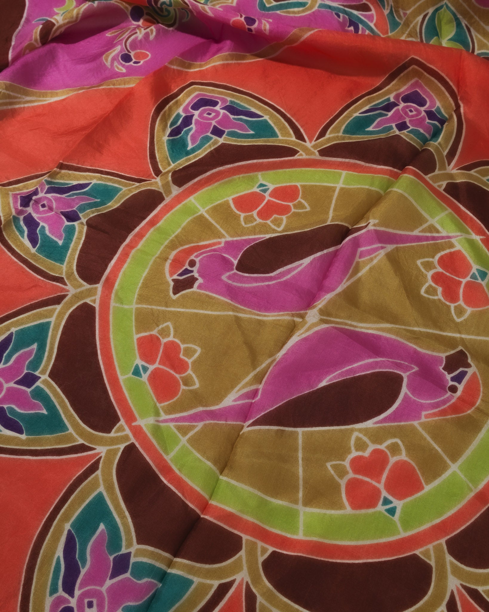 Rosefinch scarf