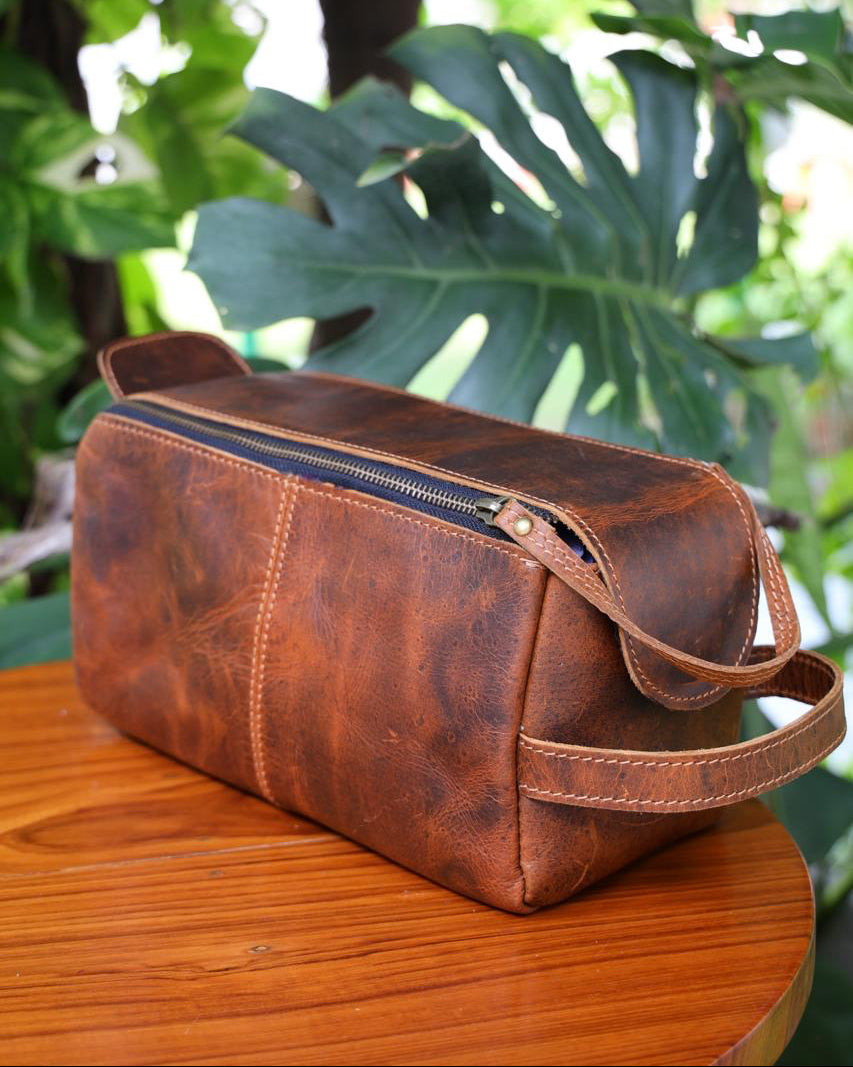 Men's Leather Vanity