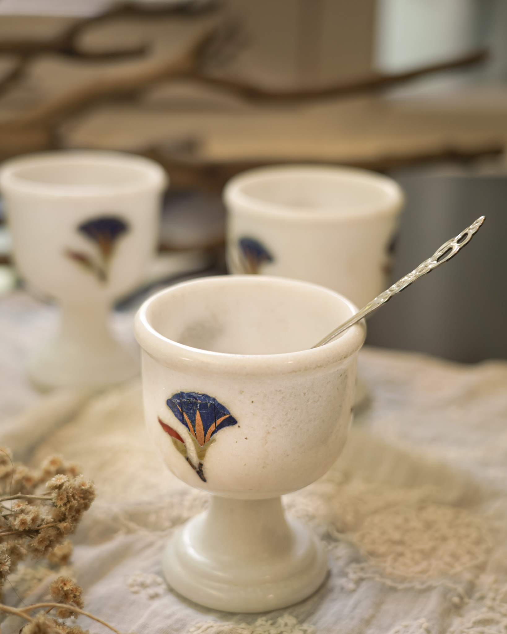 Imperial Marble Dessert Cups - Morning Glory