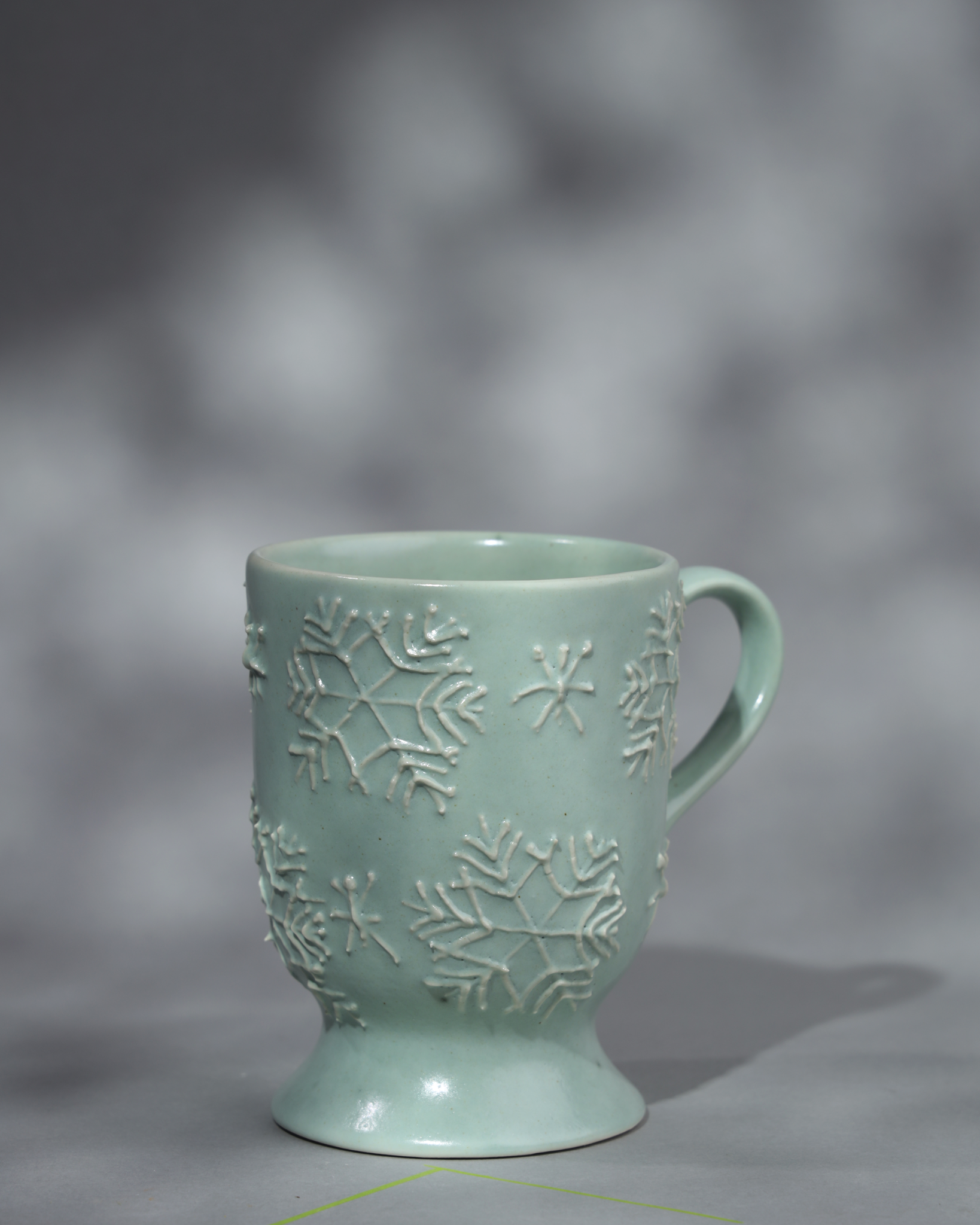 Snowflake Stoneware Mug