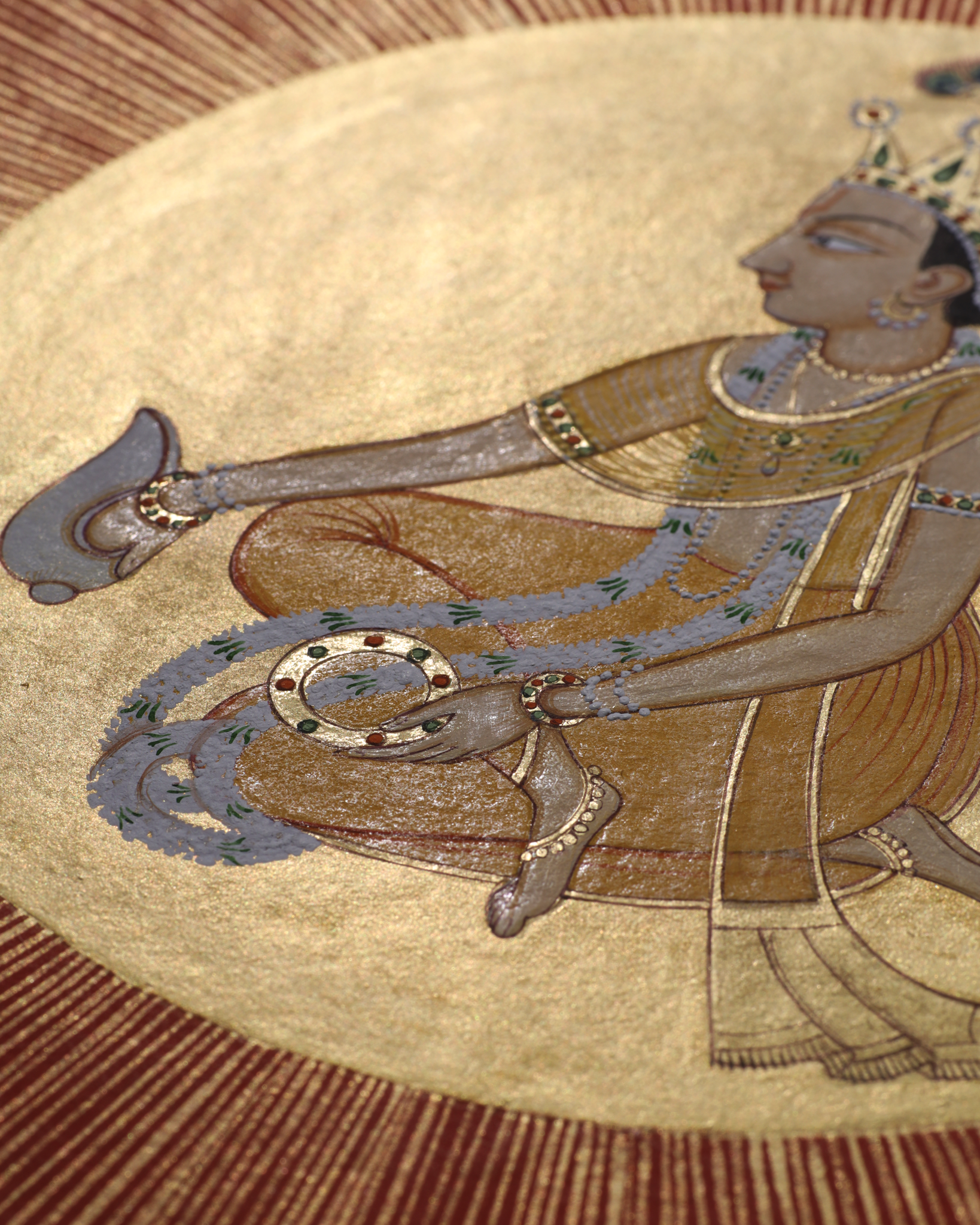 Surya- Kangra Painting