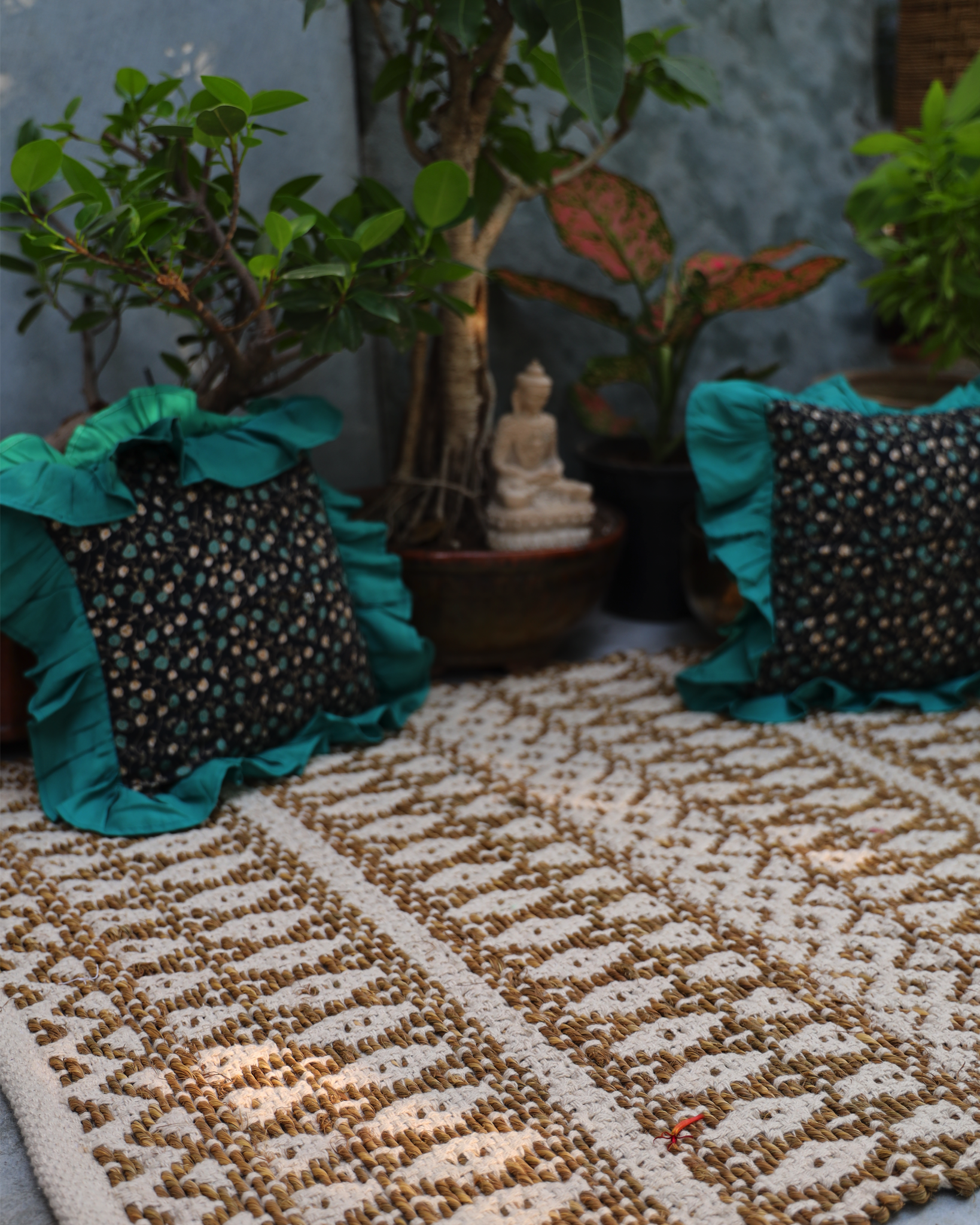 Banana Fibre, Pooja Asan