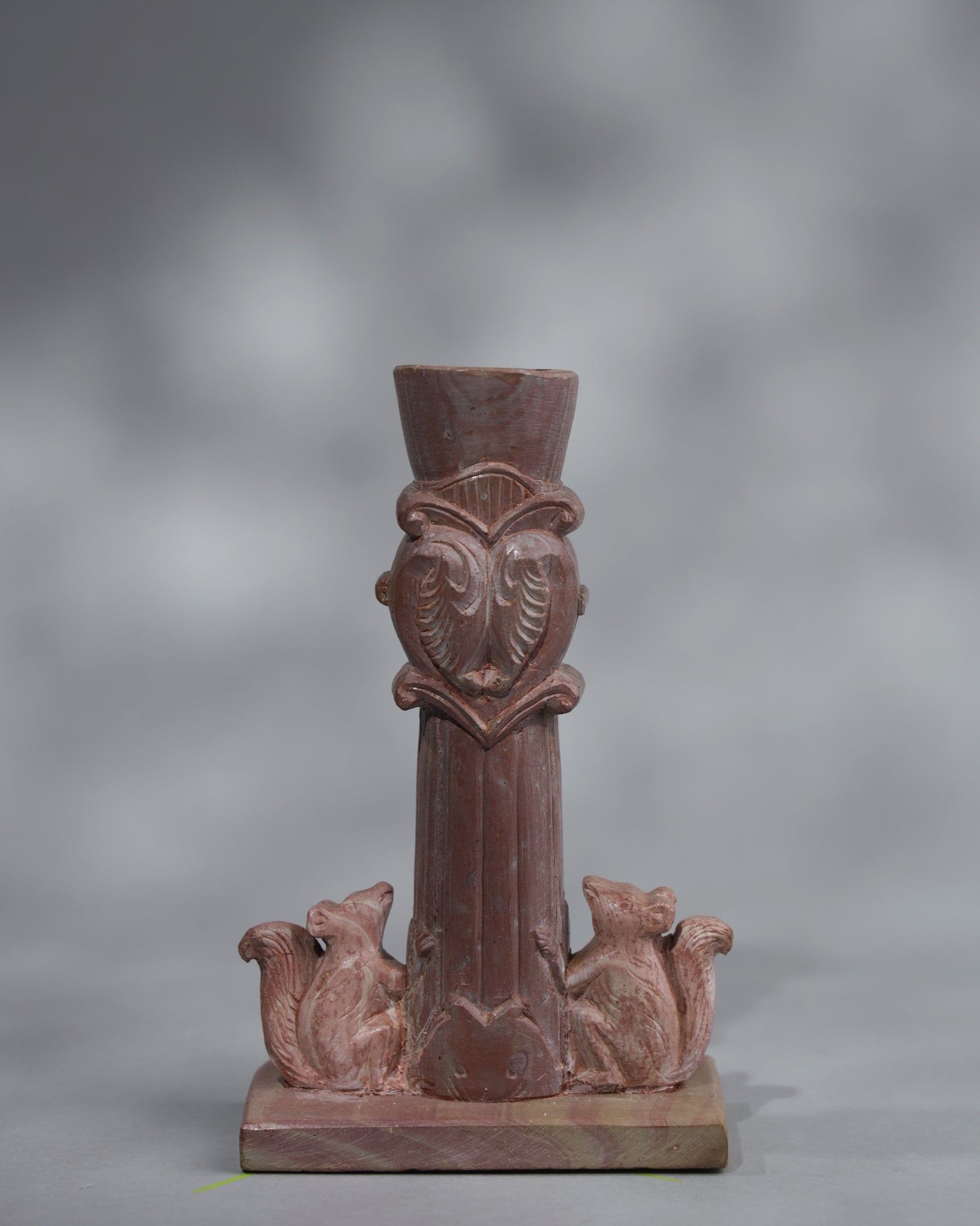 Odisha stonework, stone carving, candlestand