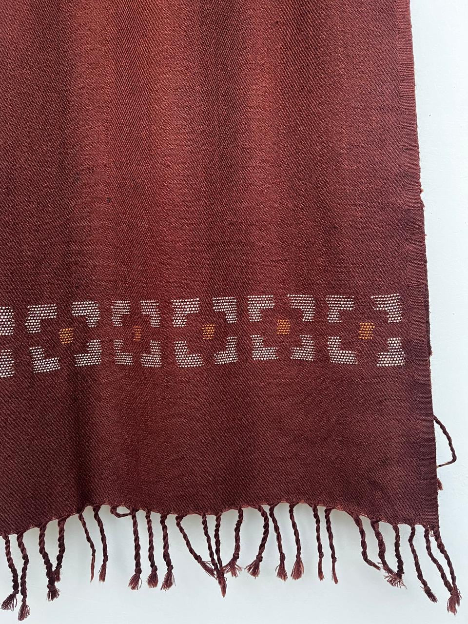 Potter’s Brown- Unisex Merino Stole