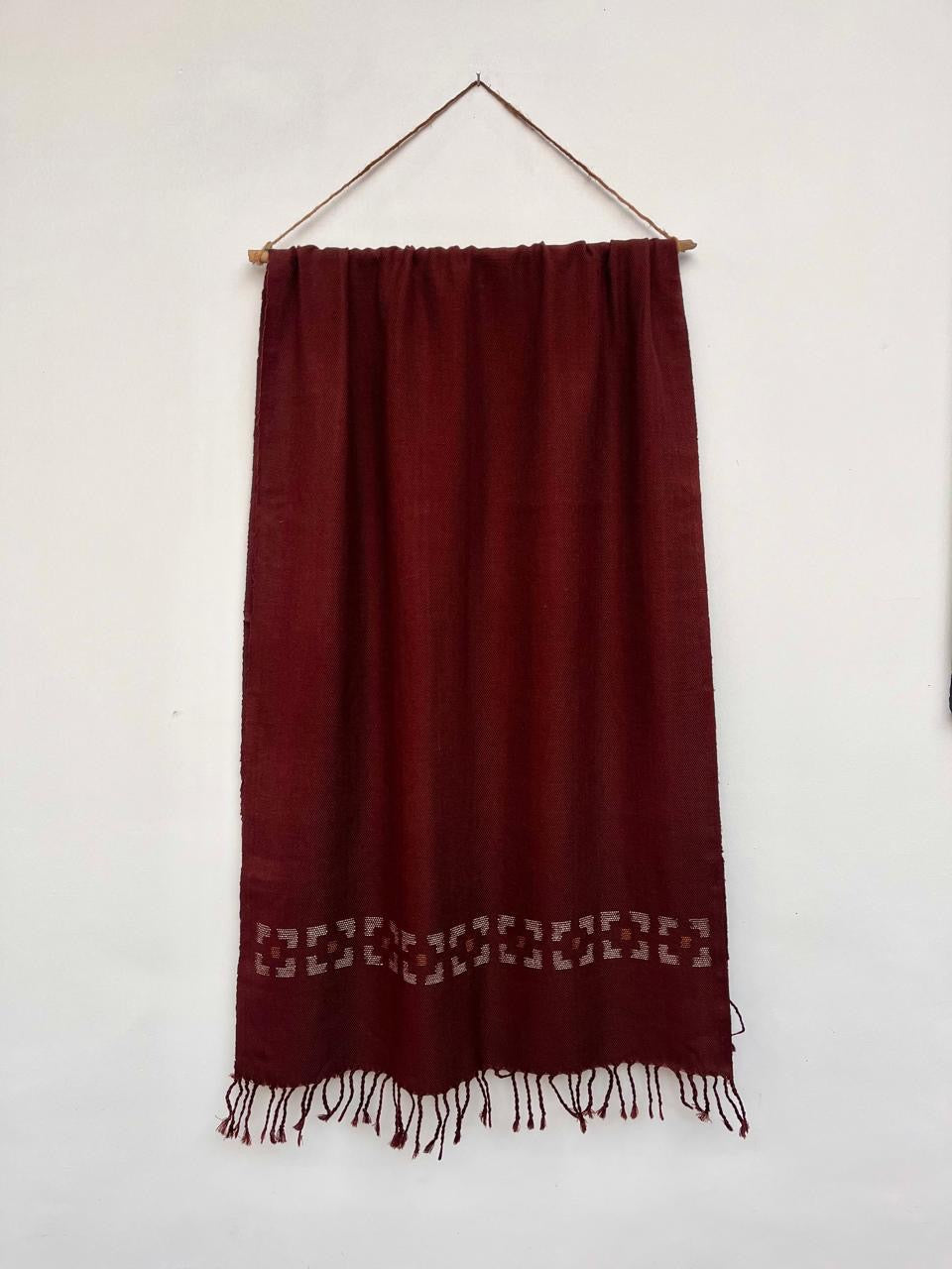 Potter’s Brown- Unisex Merino Stole
