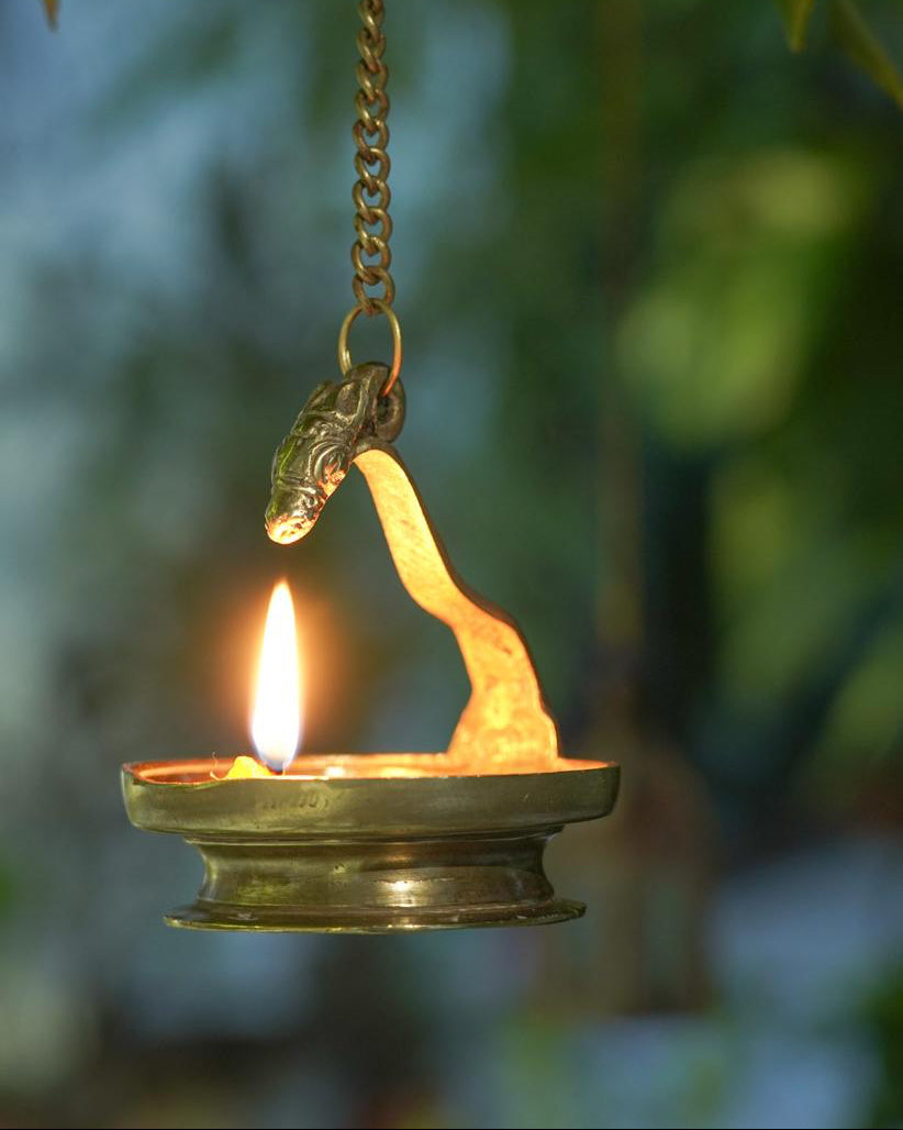 Kuthira Vilakku Hanging Diya