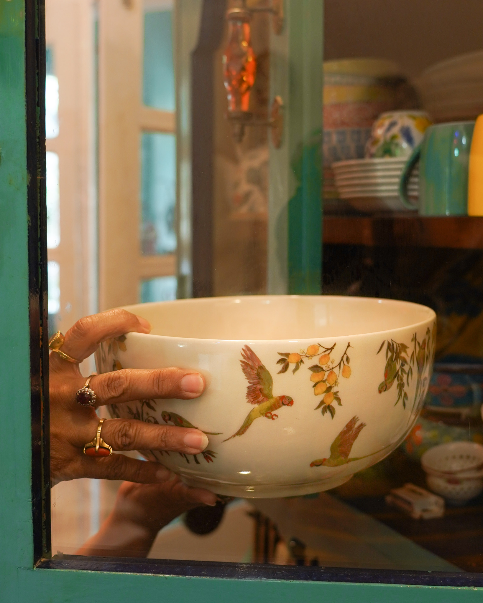 Hiraman Stoneware Salad Bowl