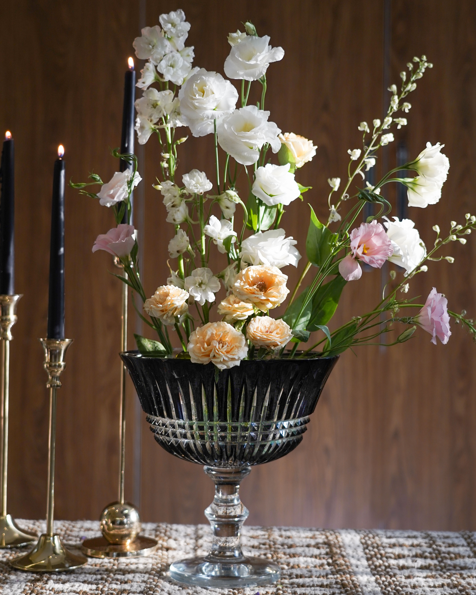 Obsidian - Crystal Vase