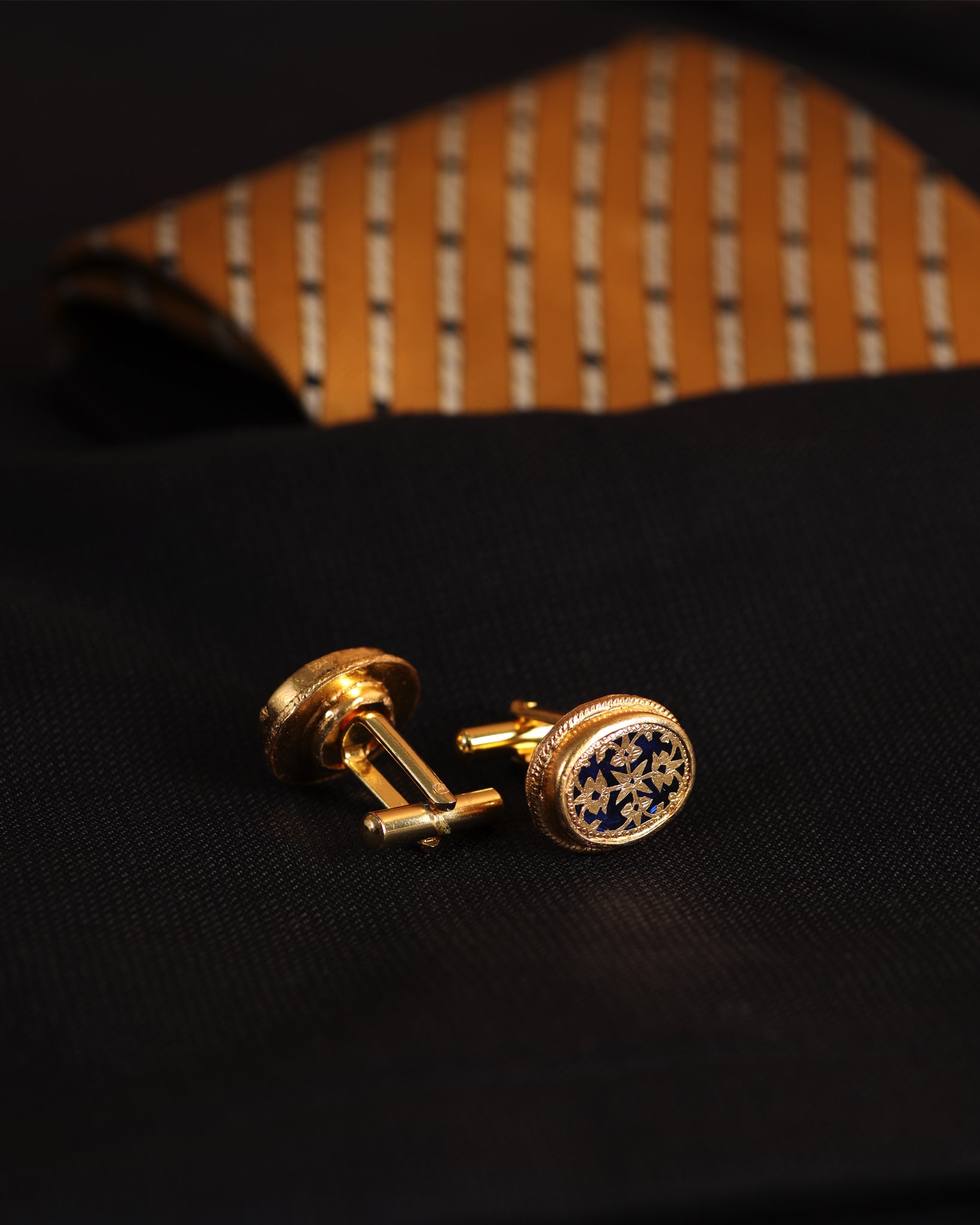 Malwa - Thewa Cufflinks - Bagh