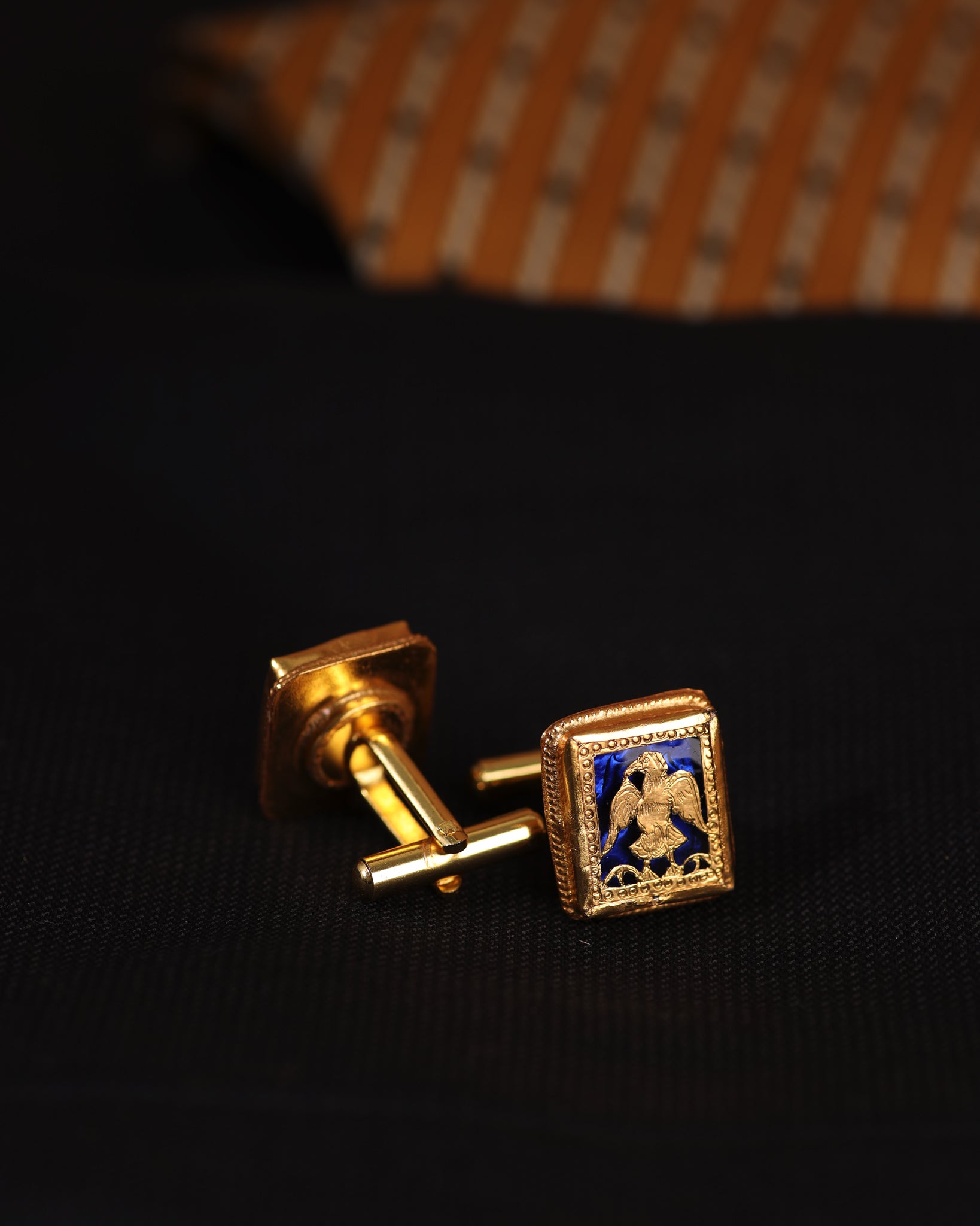 Malwa - Thewa Cufflinks - Garud